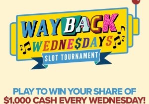 Wayback Wednesdays Slot Tournaments