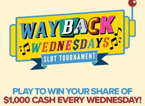 Wayback Wednesdays Slot Tournaments